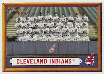 2006 Topps Heritage #275 Cleveland Indians Front