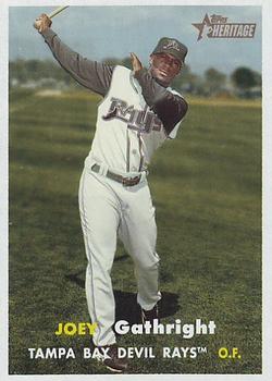 2006 Topps Heritage #279 Joey Gathright Front