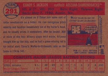 2006 Topps Heritage #291 Conor Jackson Back
