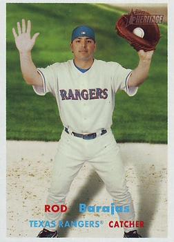 2006 Topps Heritage #292 Rod Barajas Front
