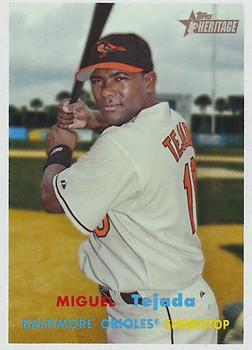 2006 Topps Heritage #325 Miguel Tejada Front