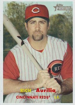 2006 Topps Heritage #392 Rich Aurilia Front