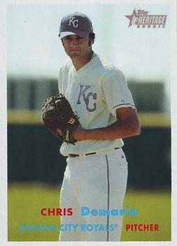 2006 Topps Heritage #422 Chris Demaria Front