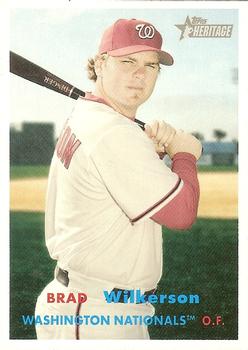 2006 Topps Heritage #253 Brad Wilkerson Front