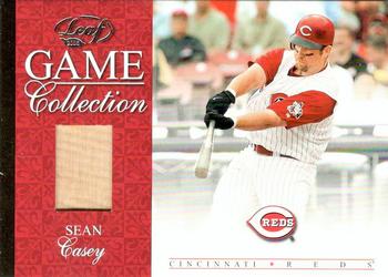 2005 Leaf - Game Collection #LGC7 Sean Casey Front