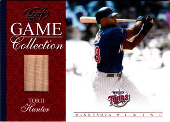 2005 Leaf - Game Collection #LGC8 Torii Hunter Front