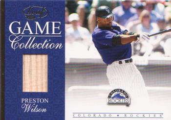 2005 Leaf - Game Collection #LGC14 Preston Wilson Front