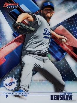2018 Bowman's Best - Refractor #59 Clayton Kershaw Front