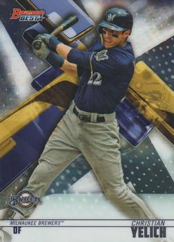 2018 Bowman's Best - Refractor #67 Christian Yelich Front