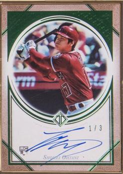 2018 Topps Transcendent Collection Japan Edition - Autographs Emerald #TA-SO10 Shohei Ohtani Front