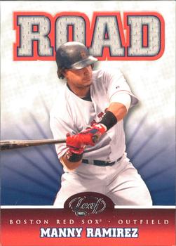 2005 Leaf - Home/Road #R-8 Manny Ramirez Front