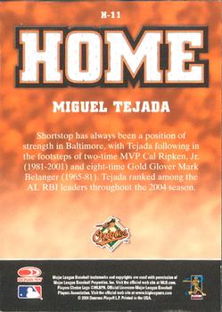 2005 Leaf - Home/Road #H-11 Miguel Tejada Back