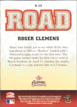 2005 Leaf - Home/Road #R-13 Roger Clemens Back