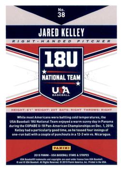 2019 Panini USA Baseball Stars & Stripes #38 Jared Kelley Back
