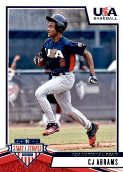 2019 Panini USA Baseball Stars & Stripes #93 CJ Abrams Front