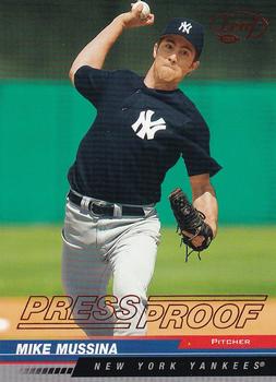 2005 Leaf - Press Proofs Red #142 Mike Mussina Front