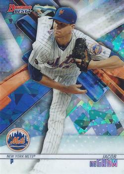 2018 Bowman's Best - Atomic #42 Jacob deGrom Front
