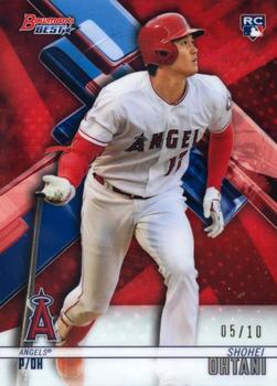 2018 Bowman's Best - Red #1 Shohei Ohtani Front