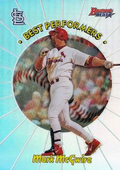 2018 Bowman's Best - 1998 Best Performers #98BP-MM Mark McGwire Front