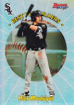 2018 Bowman's Best - 1998 Best Performers #98BP-NM Nick Madrigal Front