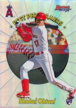 2018 Bowman's Best - 1998 Best Performers #98BP-SO Shohei Ohtani Front