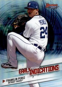 2018 Bowman's Best - Early Indications #EI-9 Franklin Perez Front