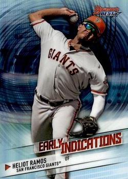 2018 Bowman's Best - Early Indications #EI-24 Heliot Ramos Front