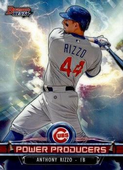 2018 Bowman's Best - Power Producers #PP-AR Anthony Rizzo Front