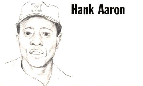 drawing hank aaron
