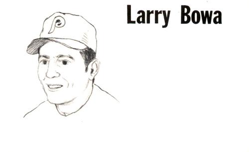1975 Clarence Mengler Baseball's Best 3x5 (unlicensed) #NNO Larry Bowa Front