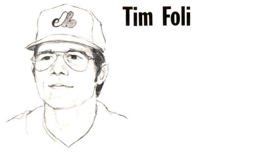 1975 Clarence Mengler Baseball's Best 3x5 (unlicensed) #NNO Tim Foli Front