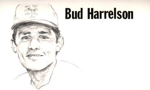 1975 Clarence Mengler Baseball's Best 3x5 (unlicensed) #NNO Bud Harrelson Front
