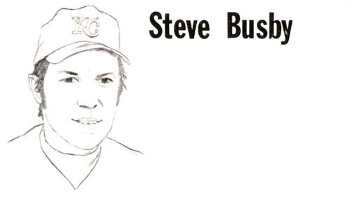 1975 Clarence Mengler Baseball's Best 3x5 (unlicensed) #NNO Steve Busby Front