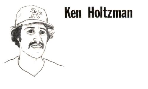 1975 Clarence Mengler Baseball's Best 3x5 (unlicensed) #NNO Ken Holtzman Front