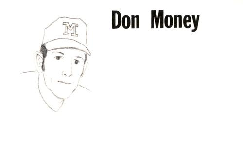 1975 Clarence Mengler Baseball's Best 3x5 (unlicensed) #NNO Don Money Front