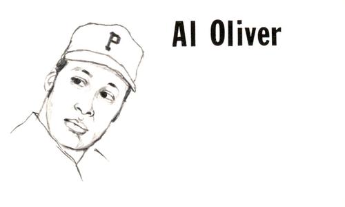 1975 Clarence Mengler Baseball's Best 3x5 (unlicensed) #NNO Al Oliver Front