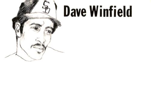1975 Clarence Mengler Baseball's Best 3x5 (unlicensed) #NNO Dave Winfield Front