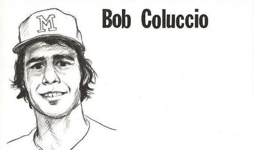 1975 Clarence Mengler Baseball's Best 3x5 (unlicensed) #NNO Bob Coluccio Front