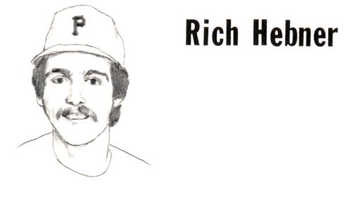 1975 Clarence Mengler Baseball's Best 3x5 (unlicensed) #NNO Richie Hebner Front