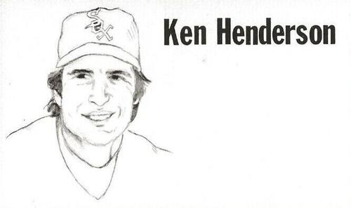 1975 Clarence Mengler Baseball's Best 3x5 (unlicensed) #NNO Ken Henderson Front
