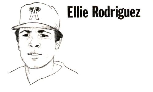 1975 Clarence Mengler Baseball's Best 3x5 (unlicensed) #NNO Ellie Rodriguez Front