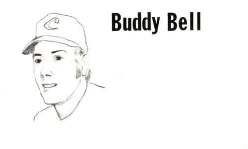 1975 Clarence Mengler Baseball's Best 3x5 (unlicensed) #NNO Buddy Bell Front