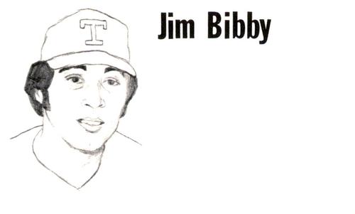 1975 Clarence Mengler Baseball's Best 3x5 (unlicensed) #NNO Jim Bibby Front