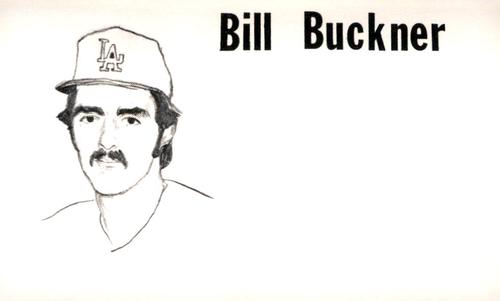 1975 Clarence Mengler Baseball's Best 3x5 (unlicensed) #NNO Bill Buckner Front