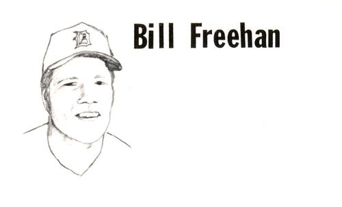 1975 Clarence Mengler Baseball's Best 3x5 (unlicensed) #NNO Bill Freehan Front