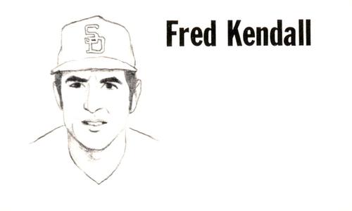 1975 Clarence Mengler Baseball's Best 3x5 (unlicensed) #NNO Fred Kendall Front