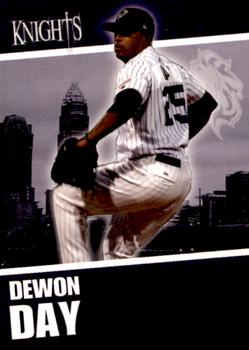 2008 Charlotte Knights #NNO Dewon Day Front