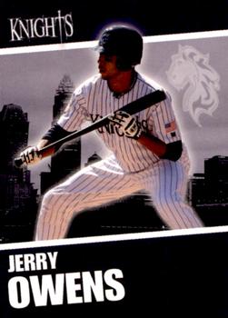 2008 Charlotte Knights #NNO Jerry Owens Front