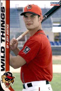 2005 Choice Washington Wild Things #11 Jeff Justice Front