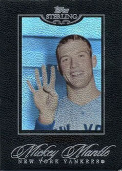 2006 Topps Sterling #24 Mickey Mantle Front